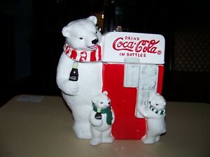 Detail Coca Cola Cookie Jar Polar Bear Nomer 17