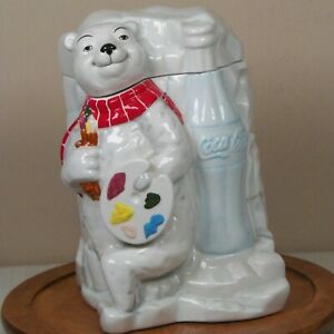 Detail Coca Cola Cookie Jar Polar Bear Nomer 20