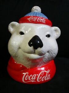 Detail Coca Cola Cookie Jar Polar Bear Nomer 21