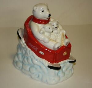 Detail Coca Cola Cookie Jar Polar Bear Nomer 22