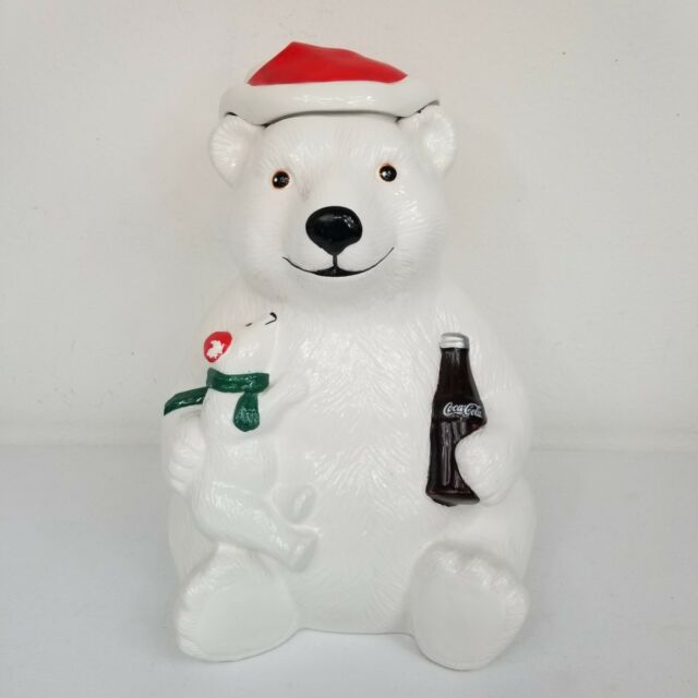 Detail Coca Cola Cookie Jar Polar Bear Nomer 23