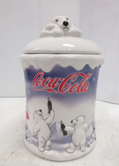 Detail Coca Cola Cookie Jar Polar Bear Nomer 27