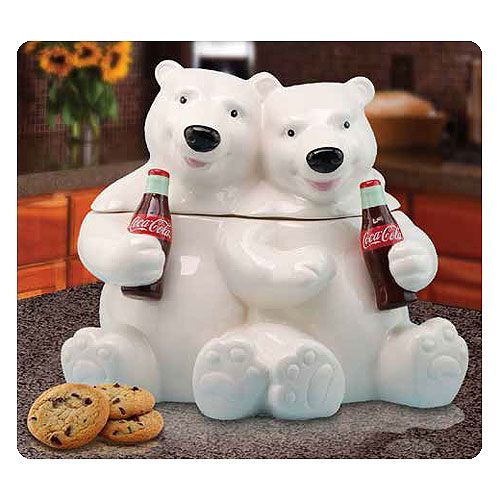 Detail Coca Cola Cookie Jar Polar Bear Nomer 28