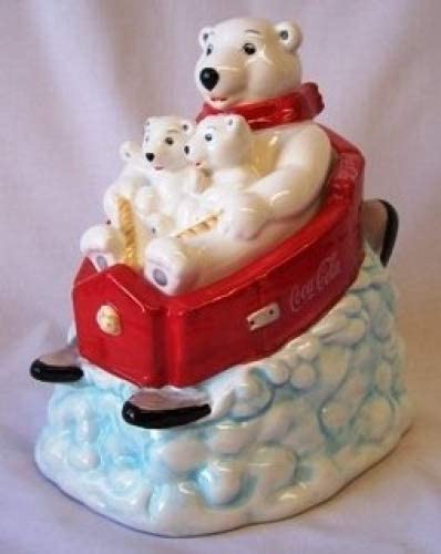 Detail Coca Cola Cookie Jar Polar Bear Nomer 4