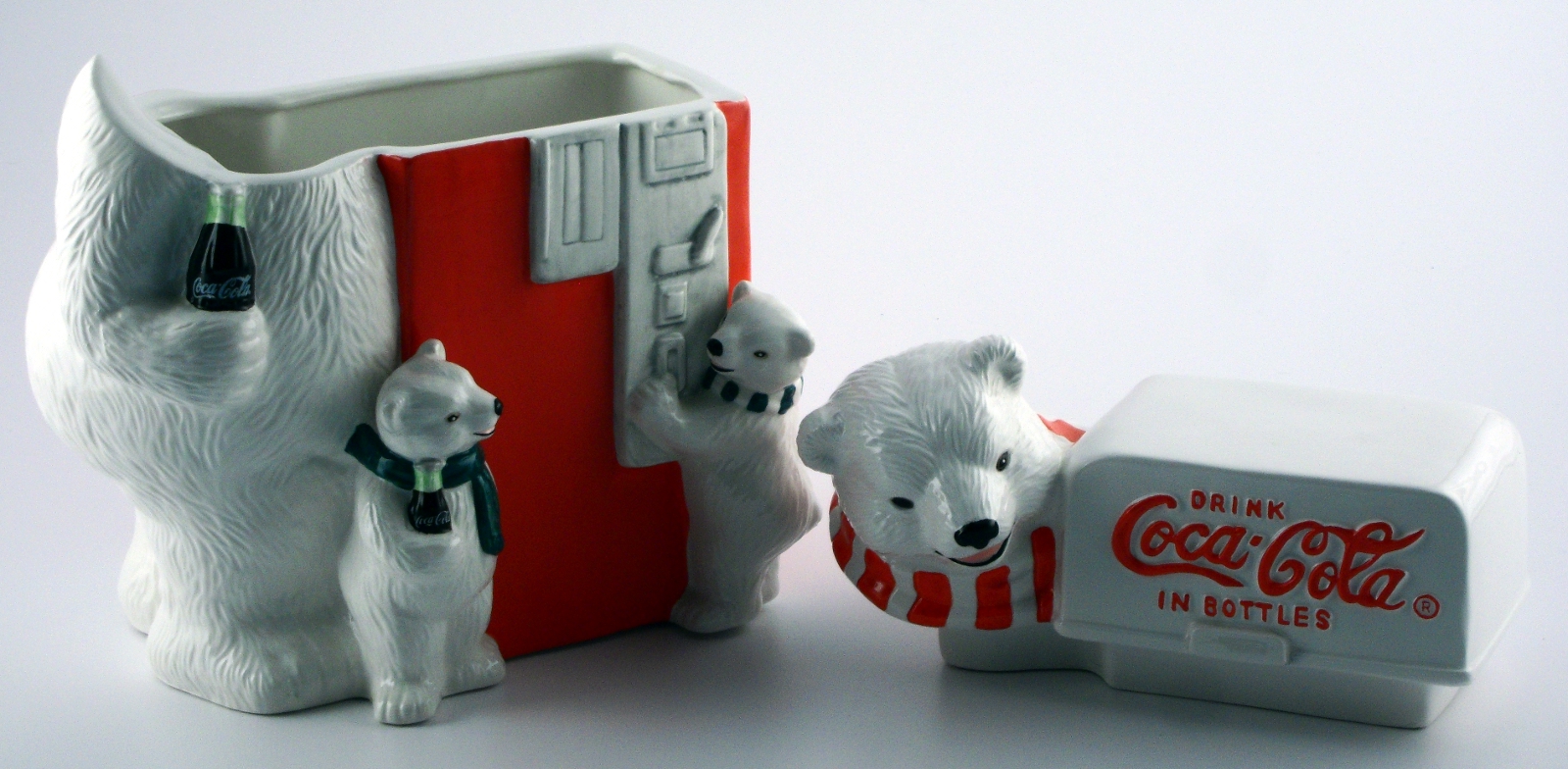 Detail Coca Cola Cookie Jar Polar Bear Nomer 30