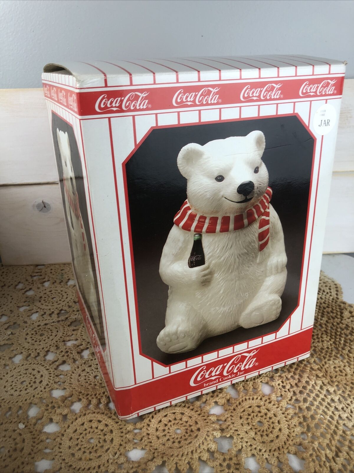 Detail Coca Cola Cookie Jar Polar Bear Nomer 36