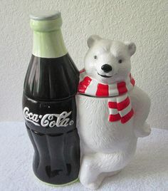 Detail Coca Cola Cookie Jar Polar Bear Nomer 39