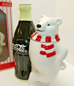Detail Coca Cola Cookie Jar Polar Bear Nomer 6