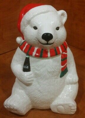 Detail Coca Cola Cookie Jar Polar Bear Nomer 51