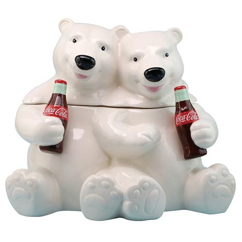 Detail Coca Cola Cookie Jar Polar Bear Nomer 8