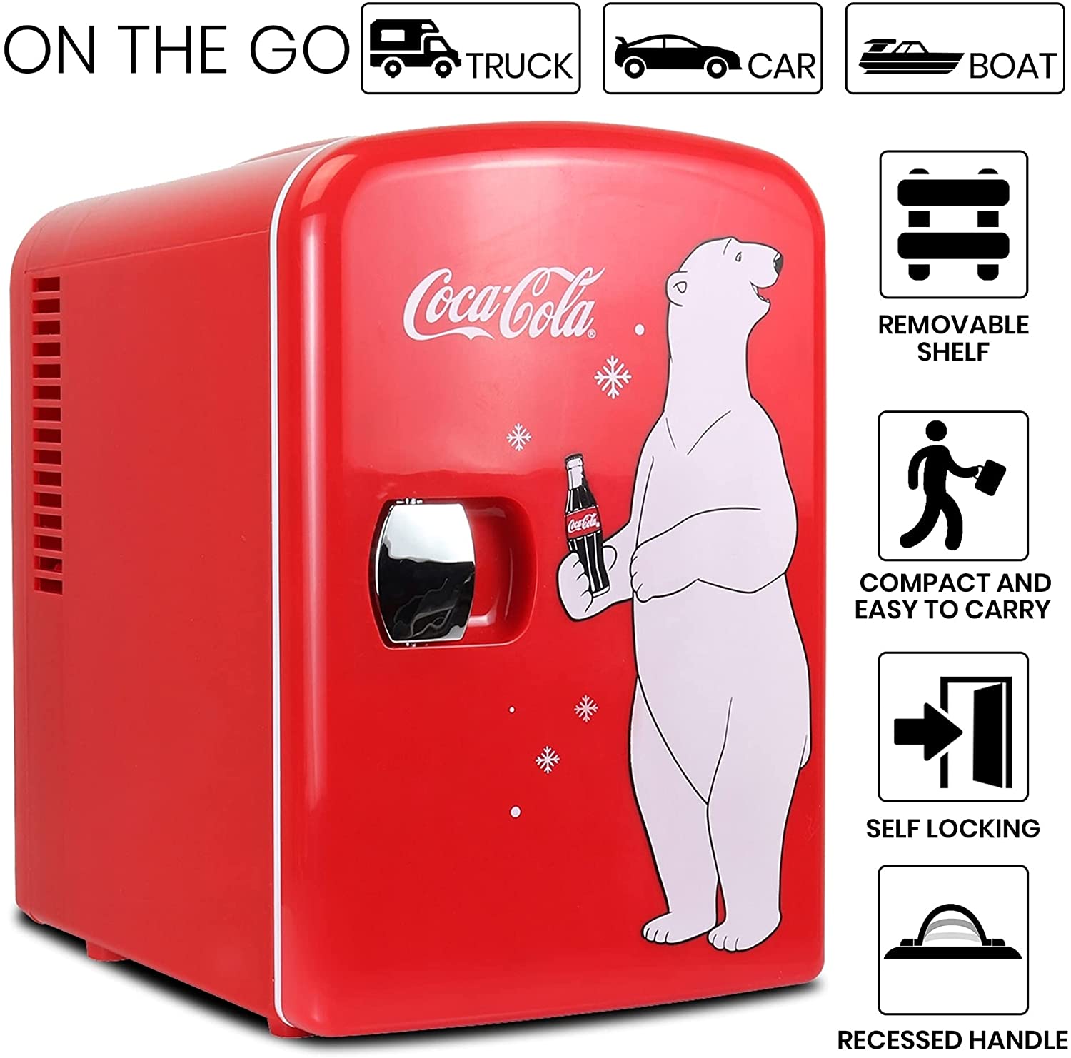 Detail Coca Cola Mini Fridge Polar Bear Nomer 21