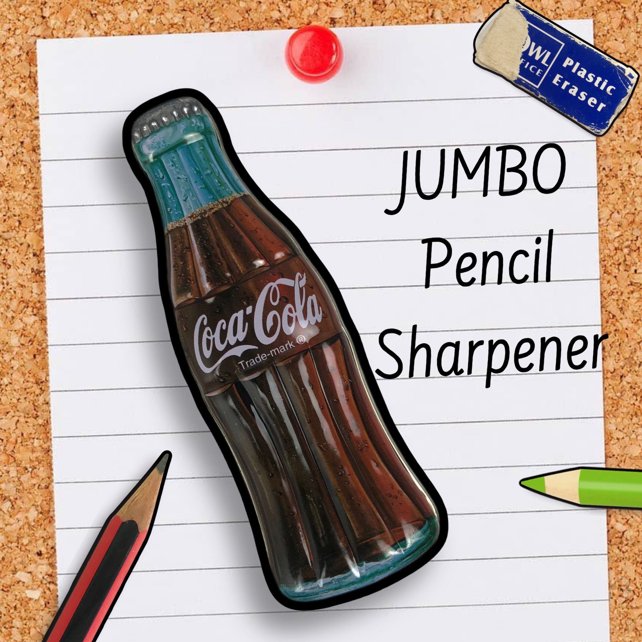 Detail Coca Cola Pencil Sharpener Nomer 20