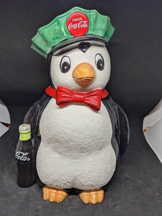 Detail Coca Cola Penguin Cookie Jar Nomer 2