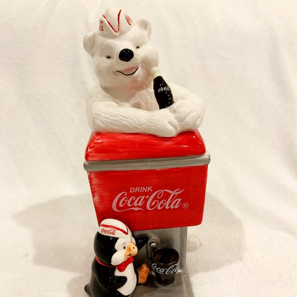 Detail Coca Cola Penguin Cookie Jar Nomer 38