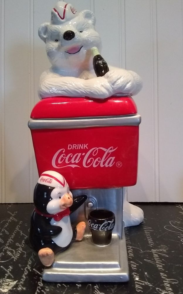 Detail Coca Cola Penguin Cookie Jar Nomer 49
