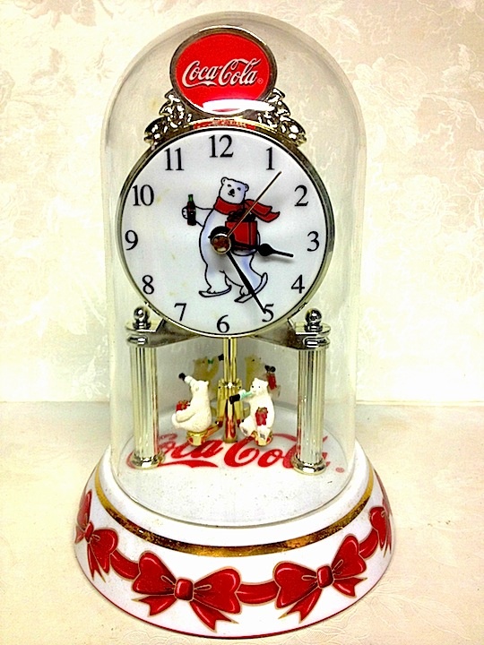 Detail Coca Cola Polar Bear Alarm Clock Nomer 15