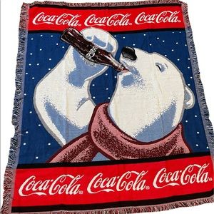 Detail Coca Cola Polar Bear Blanket Nomer 18