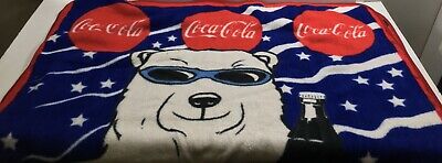 Detail Coca Cola Polar Bear Blanket Nomer 56