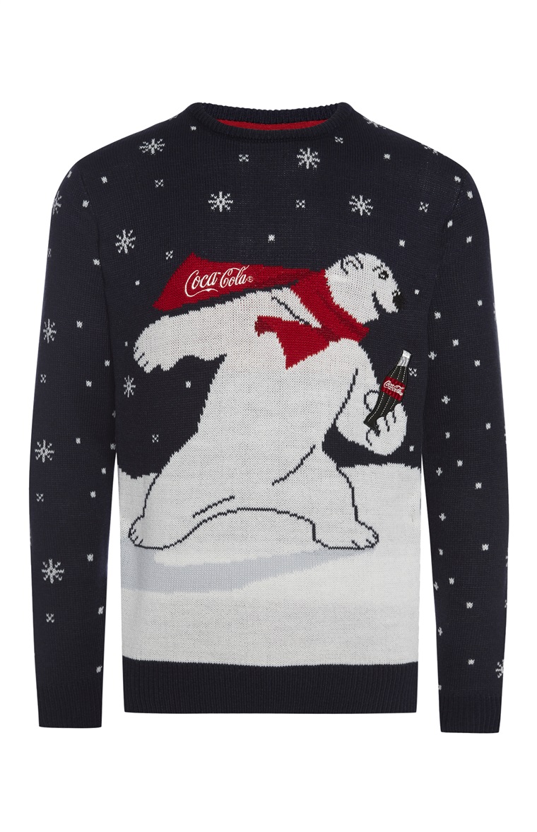 Detail Coca Cola Polar Bear Christmas Sweater Nomer 26