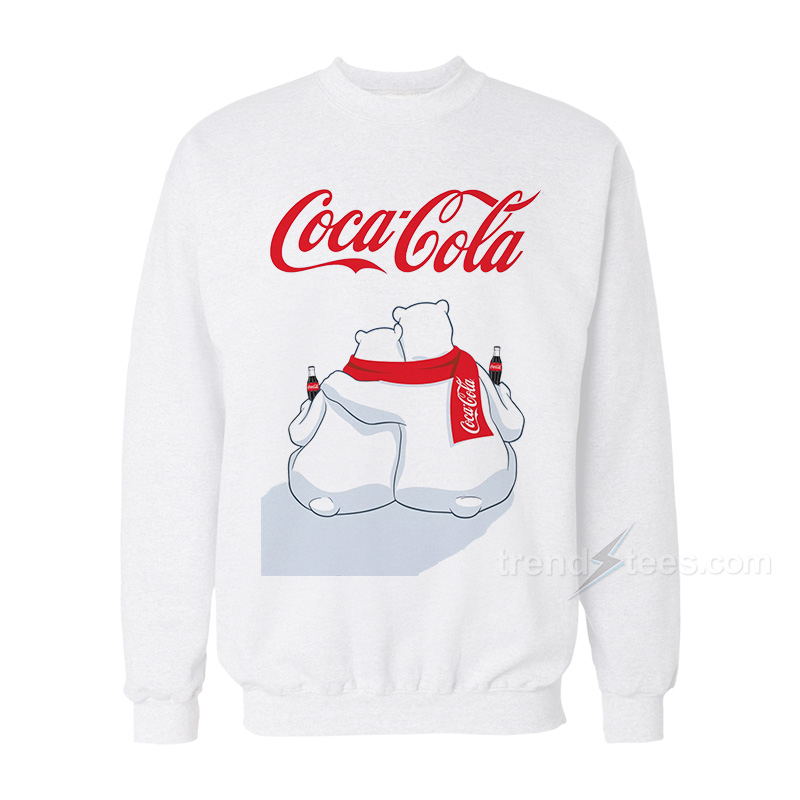 Detail Coca Cola Polar Bear Christmas Sweater Nomer 31