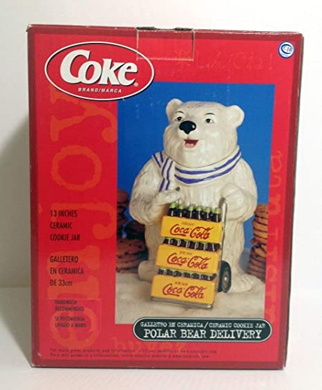Detail Coca Cola Polar Bear Cookie Jar Nomer 23