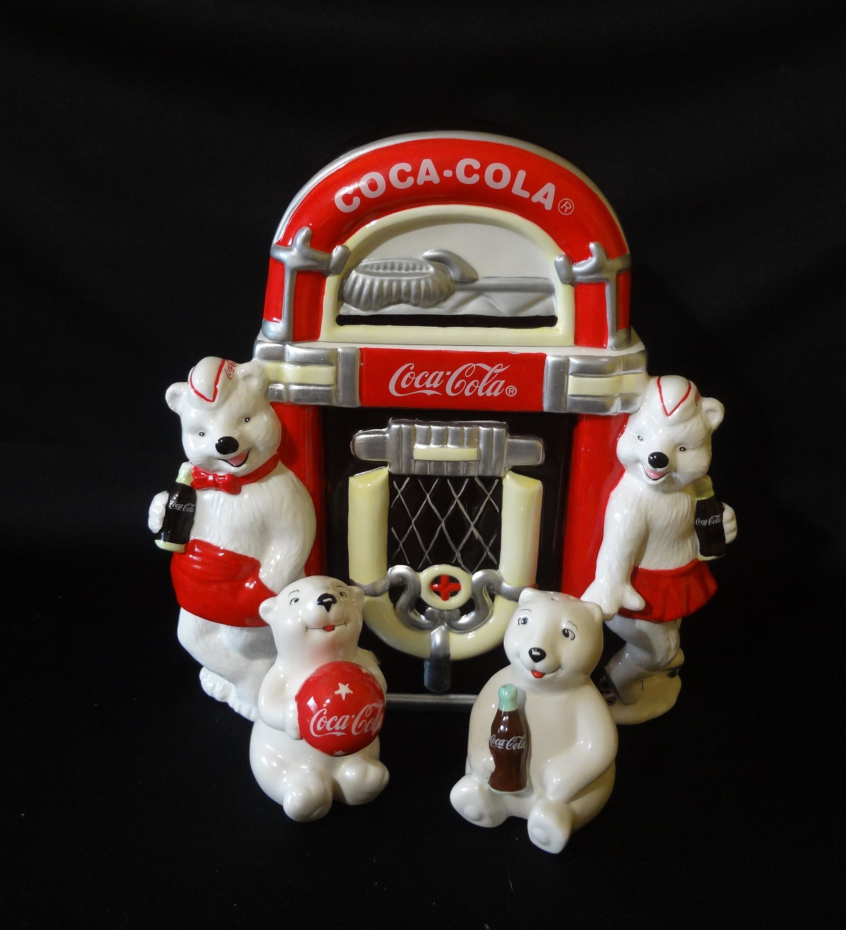 Detail Coca Cola Polar Bear Cookie Jar Nomer 25