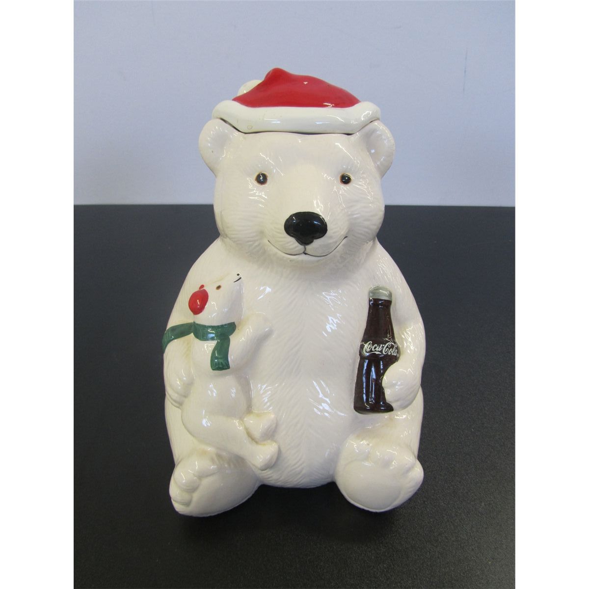 Detail Coca Cola Polar Bear Cookie Jar Nomer 28