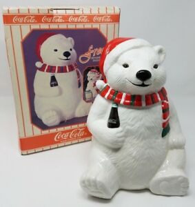 Detail Coca Cola Polar Bear Cookie Jars Nomer 13