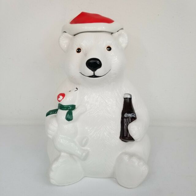 Detail Coca Cola Polar Bear Cookie Jars Nomer 17