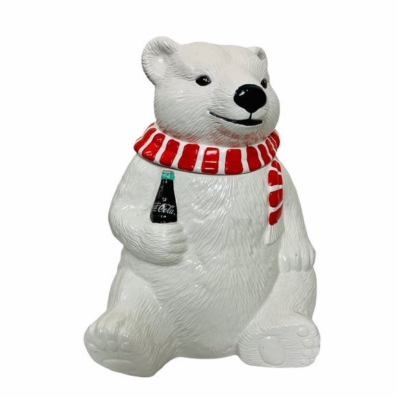 Detail Coca Cola Polar Bear Cookie Jars Nomer 38