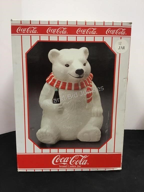 Detail Coca Cola Polar Bear Cookie Jars Nomer 45