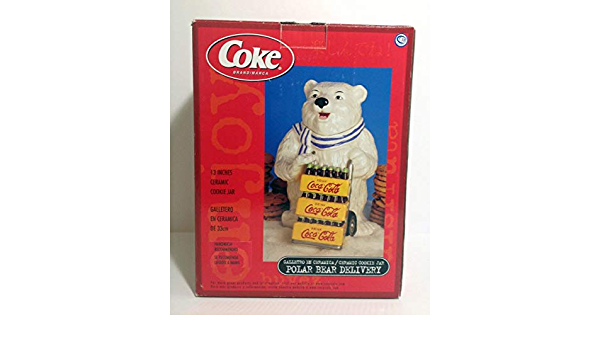 Detail Coca Cola Polar Bear Cookie Jars Nomer 49