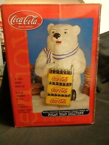 Detail Coca Cola Polar Bear Cookie Jars Nomer 6