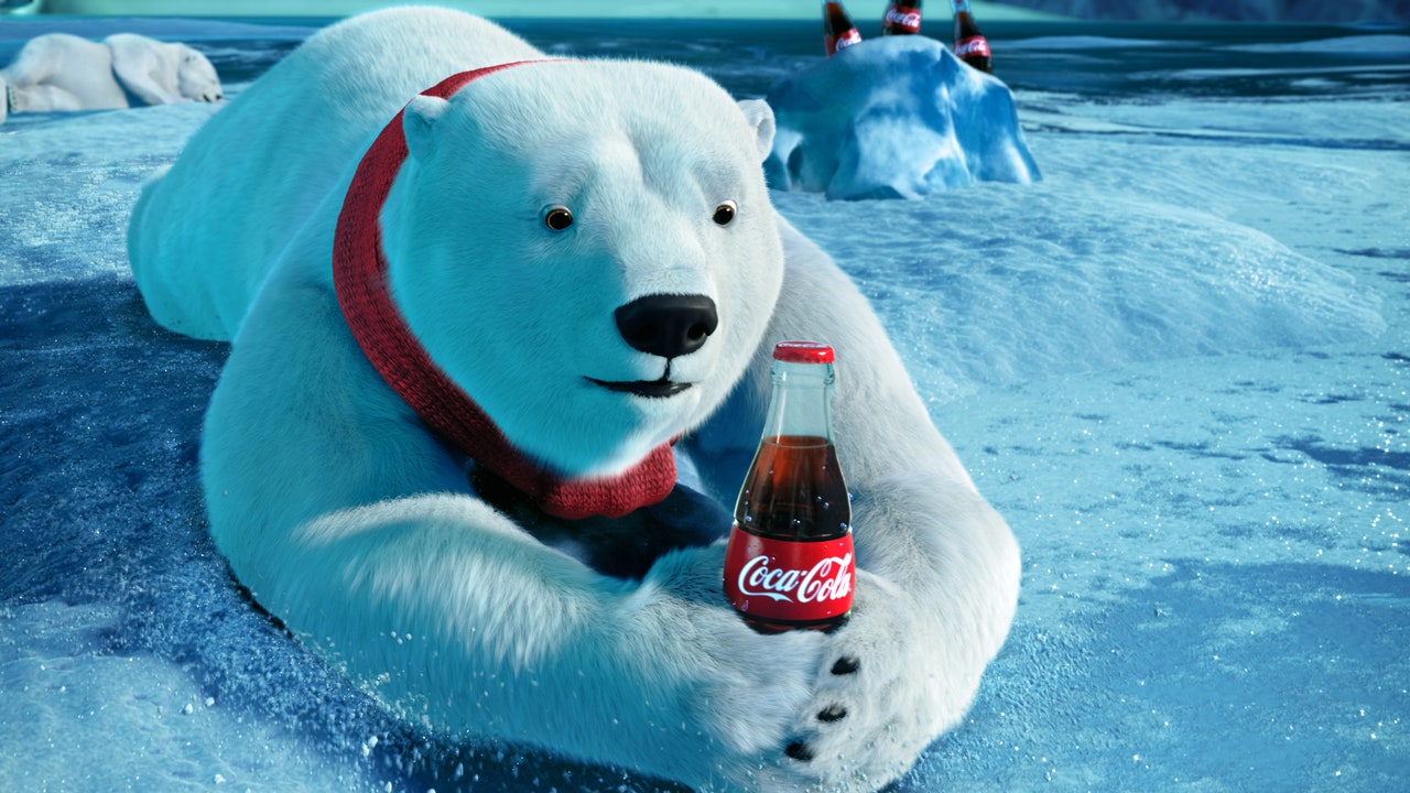 Detail Coca Cola Polar Bear In Bottle Nomer 16