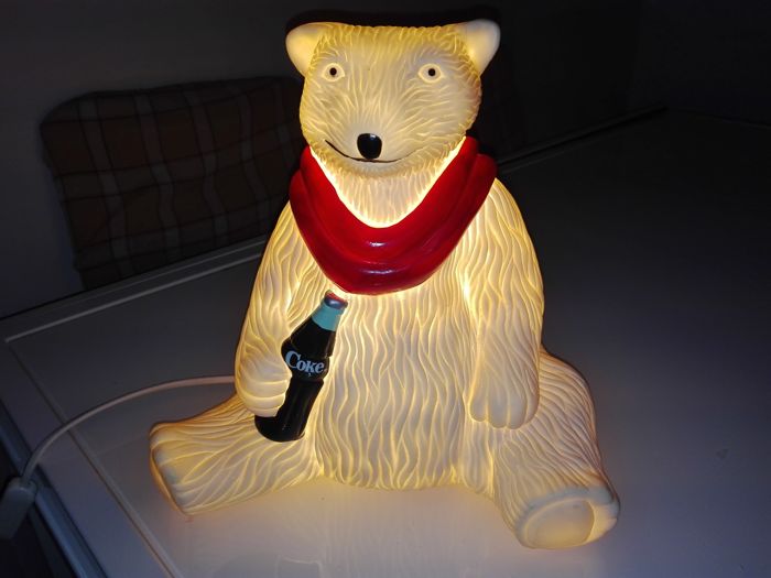 Detail Coca Cola Polar Bear Lamp Nomer 4