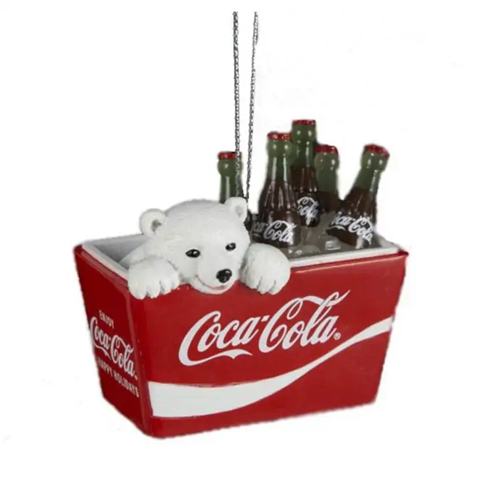 Detail Coca Cola Polar Bear Lamp Nomer 56