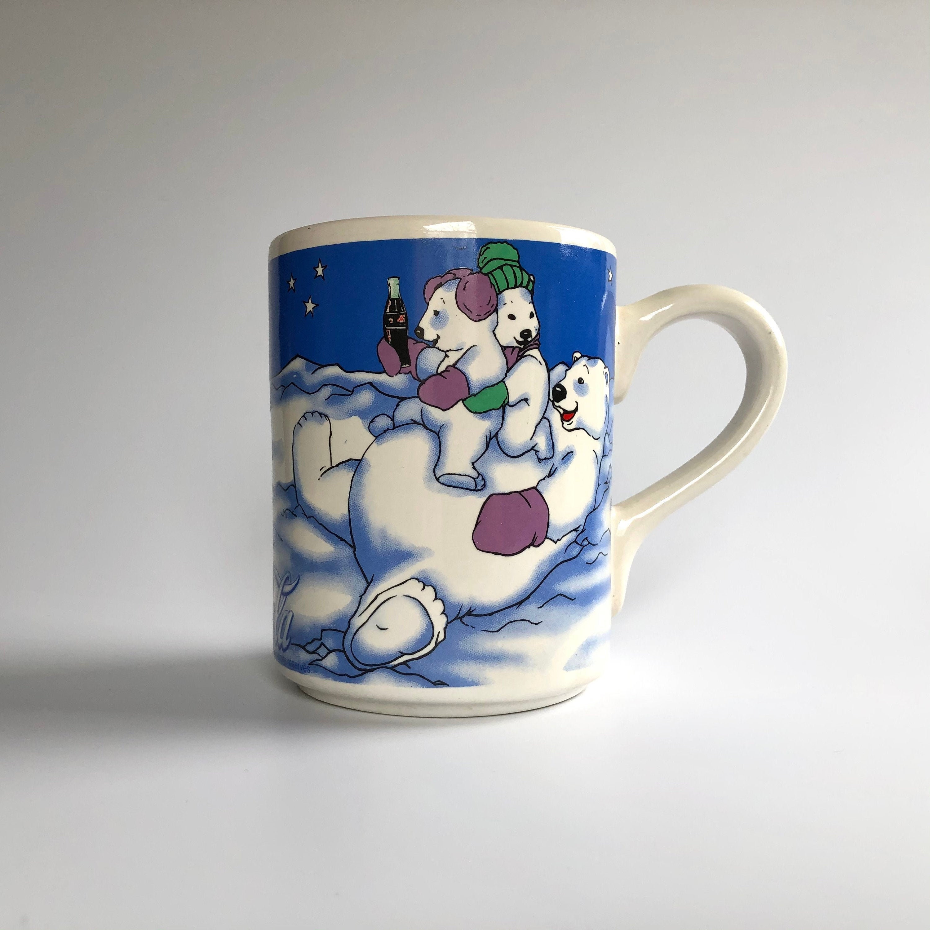 Detail Coca Cola Polar Bear Mug Nomer 38