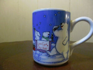 Detail Coca Cola Polar Bear Mug Nomer 5