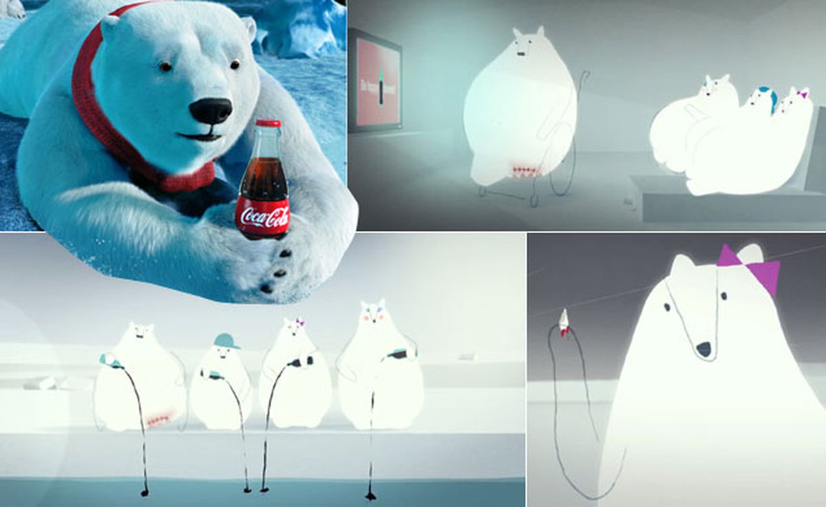 Detail Coca Cola Polar Bears Pictures Nomer 37