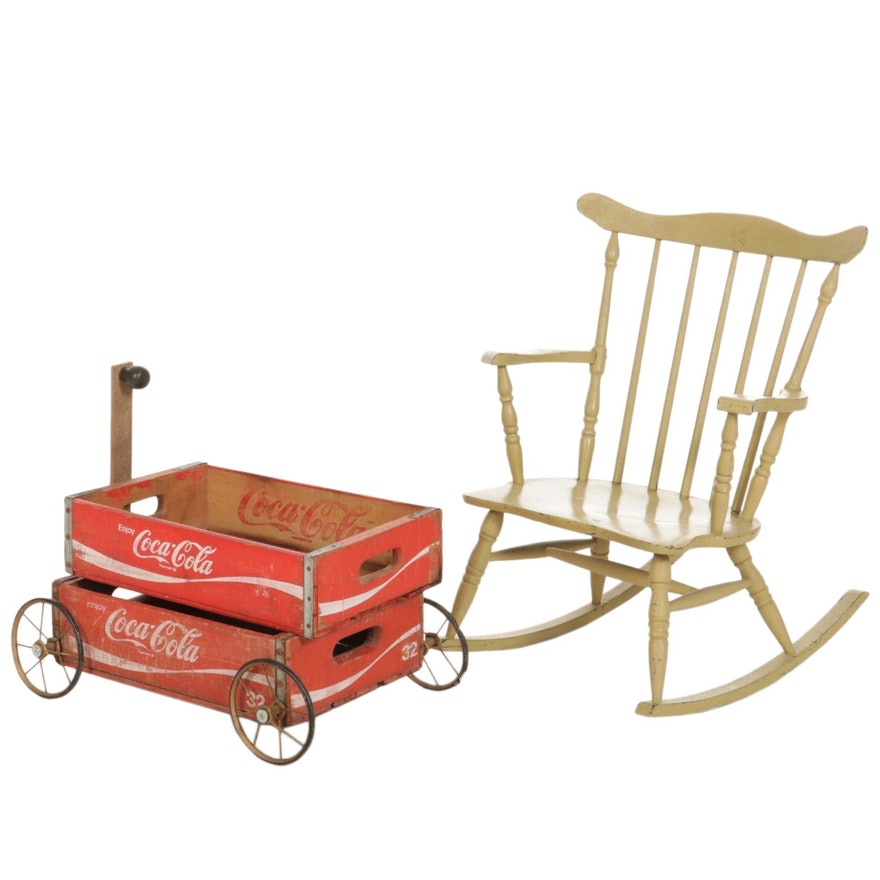 Detail Coca Cola Rocking Chair Koleksi Nomer 22