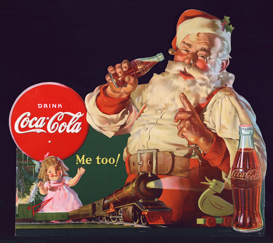 Detail Coca Cola Santa Claus Doll Nomer 37