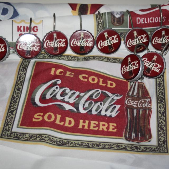 Detail Coca Cola Shower Curtain Hooks Nomer 38