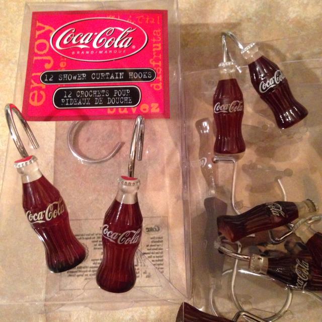 Detail Coca Cola Shower Curtain Hooks Nomer 5