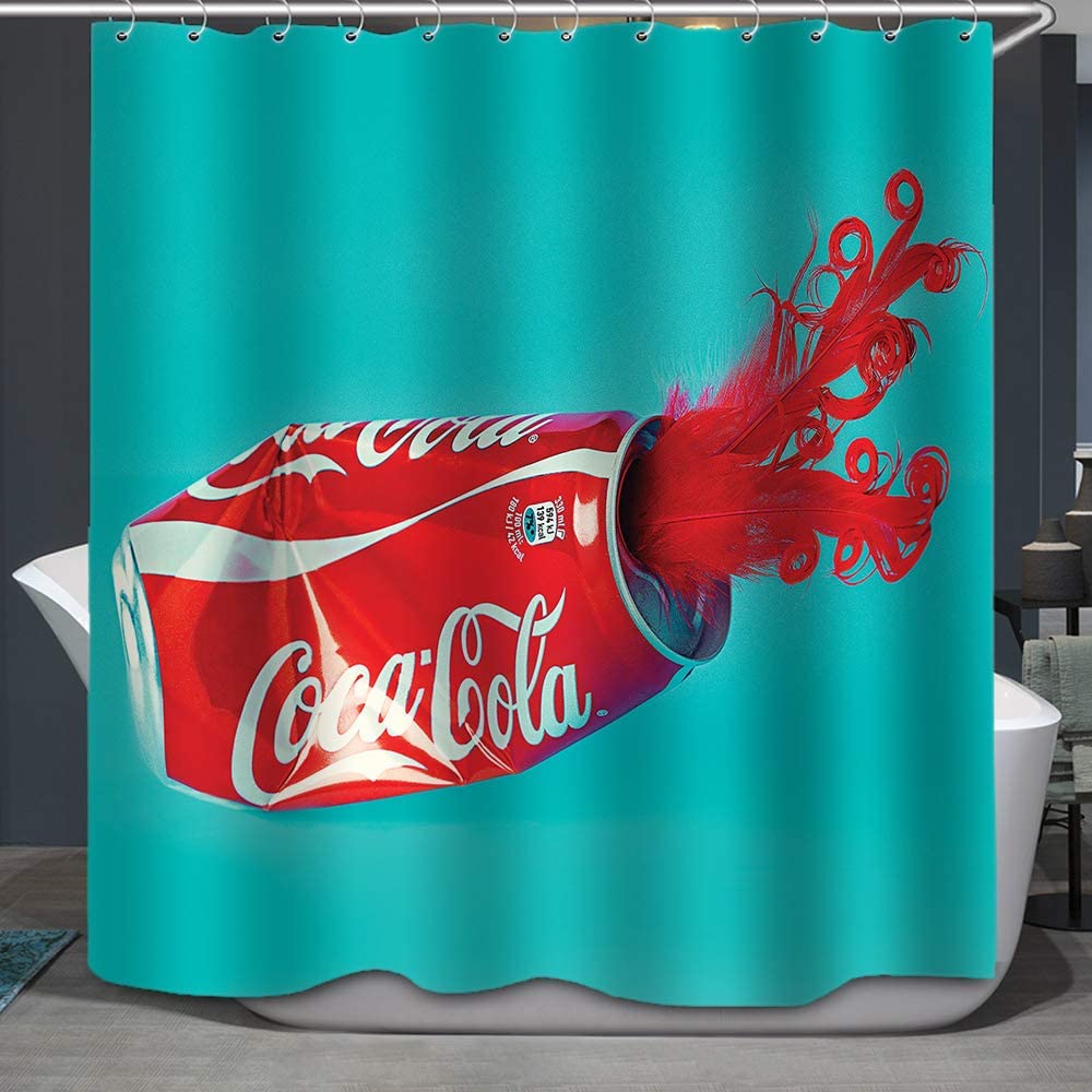 Detail Coca Cola Shower Curtain Hooks Nomer 10