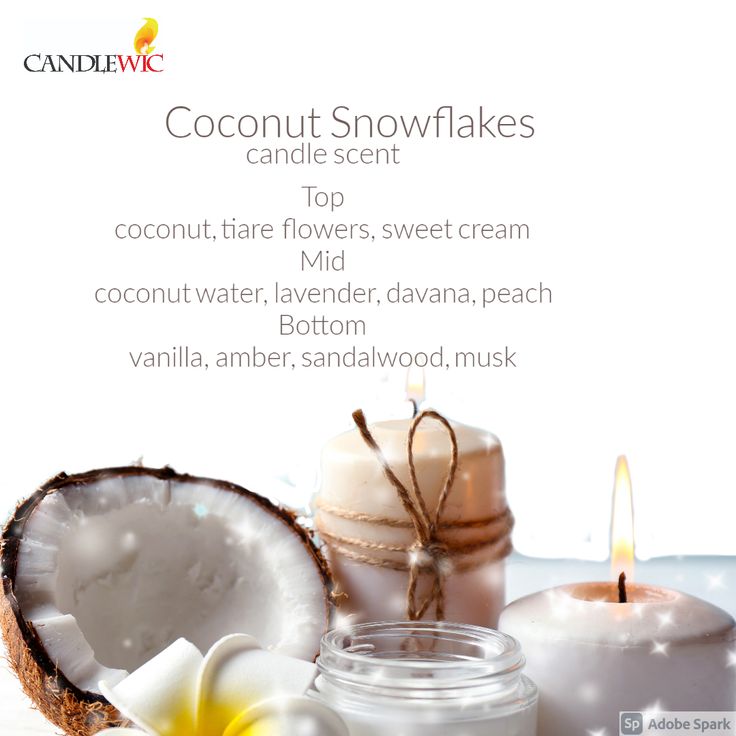 Detail Coconut Snowflake Candle Nomer 13