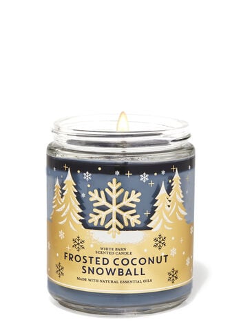 Detail Coconut Snowflake Candle Nomer 18