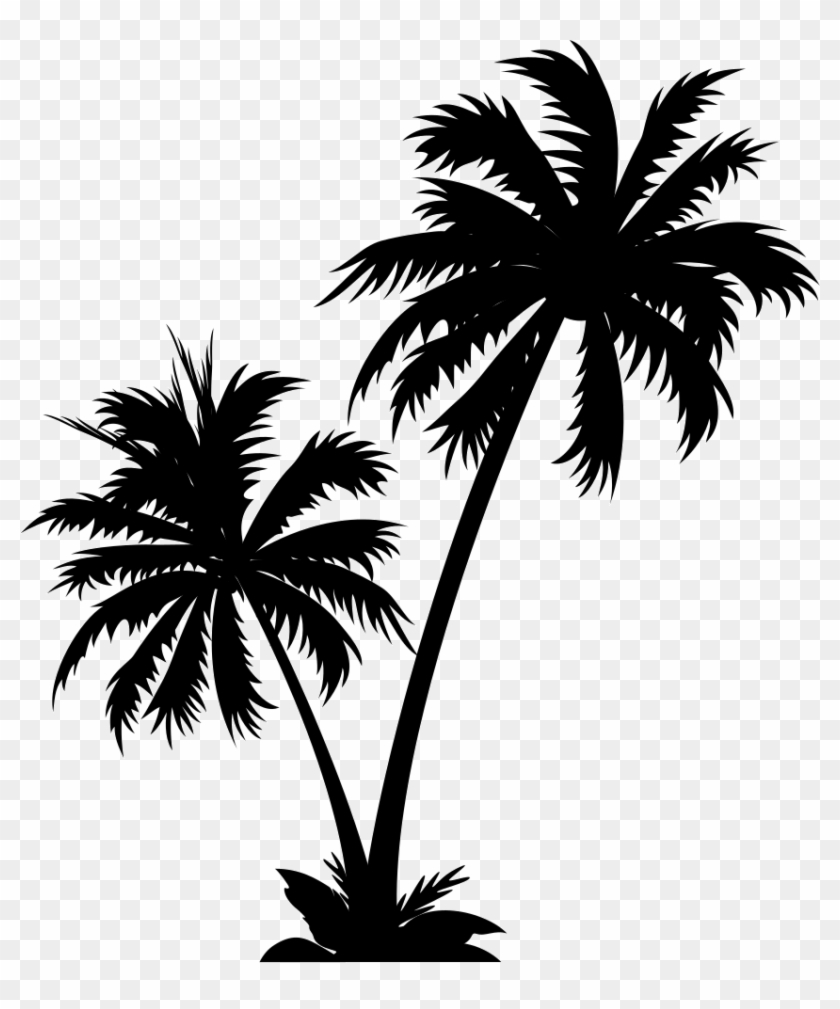 Detail Coconut Tree Vector Free Download Nomer 8