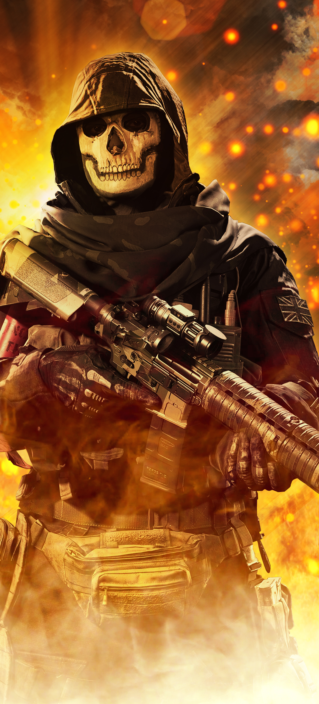 Detail Cod Ghost Wallpaper Nomer 18