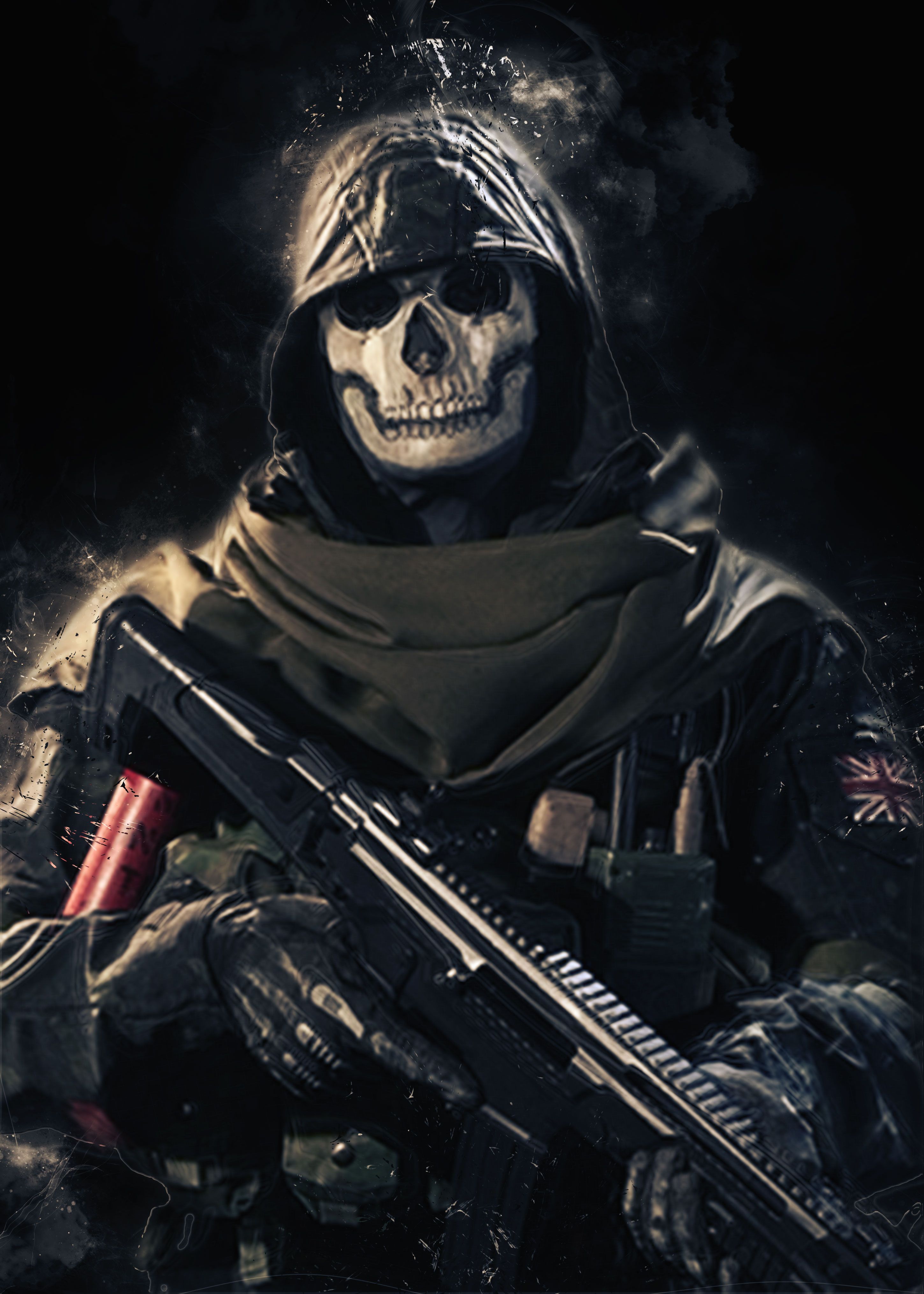 Detail Cod Ghost Wallpaper Nomer 21