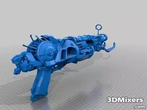 Detail Cod Ray Gun Keychain Nomer 16